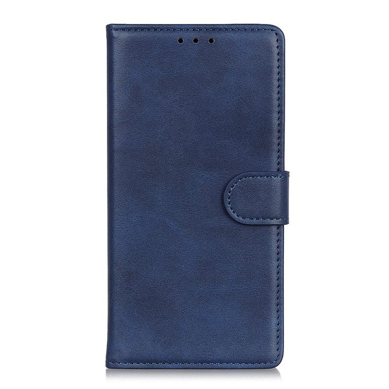 Custodia in pelle Xiaomi Redmi Note 11 Pro / 11 Pro 5G Retro Effetto Pelle Opaca