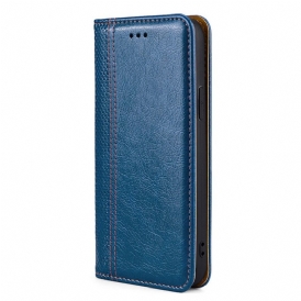 Folio Cover Xiaomi Redmi Note 11 Pro / 11 Pro 5G Custodia in pelle Effetto Pelle Martellata