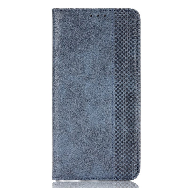 Folio Cover Xiaomi Redmi Note 11 Pro / 11 Pro 5G Custodia in pelle Effetto Pelle Vintage Stilizzato