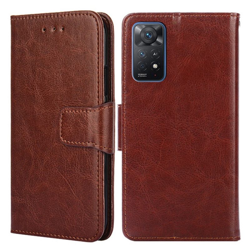 Folio Cover Xiaomi Redmi Note 11 Pro / 11 Pro 5G Ecopelle Retrò