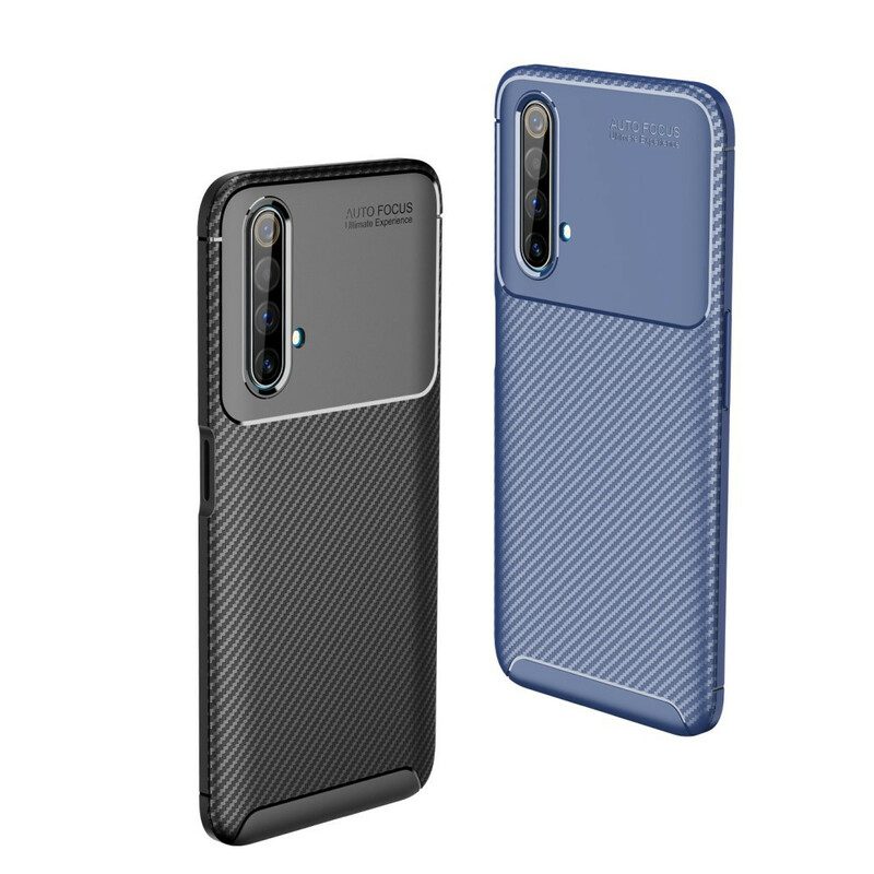 Cover Realme X50 Struttura Flessibile In Fibra Di Carbonio