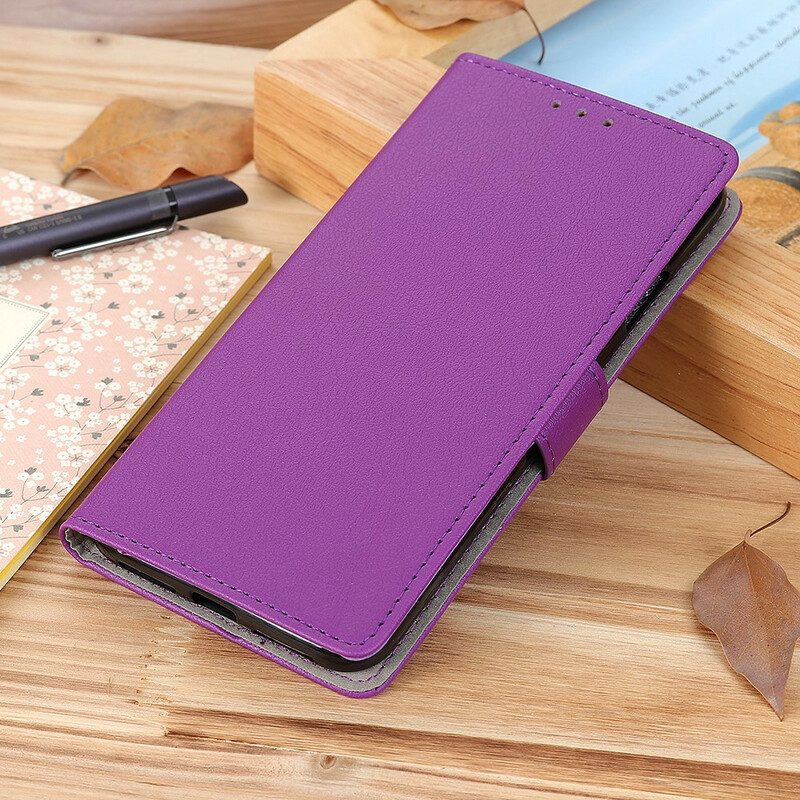 Folio Cover Realme X50 Classico Effetto Pelle