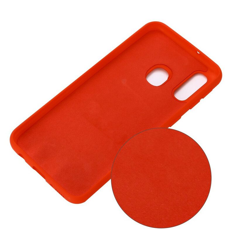 Cover Samsung Galaxy A30 Design In Silicone Liquido