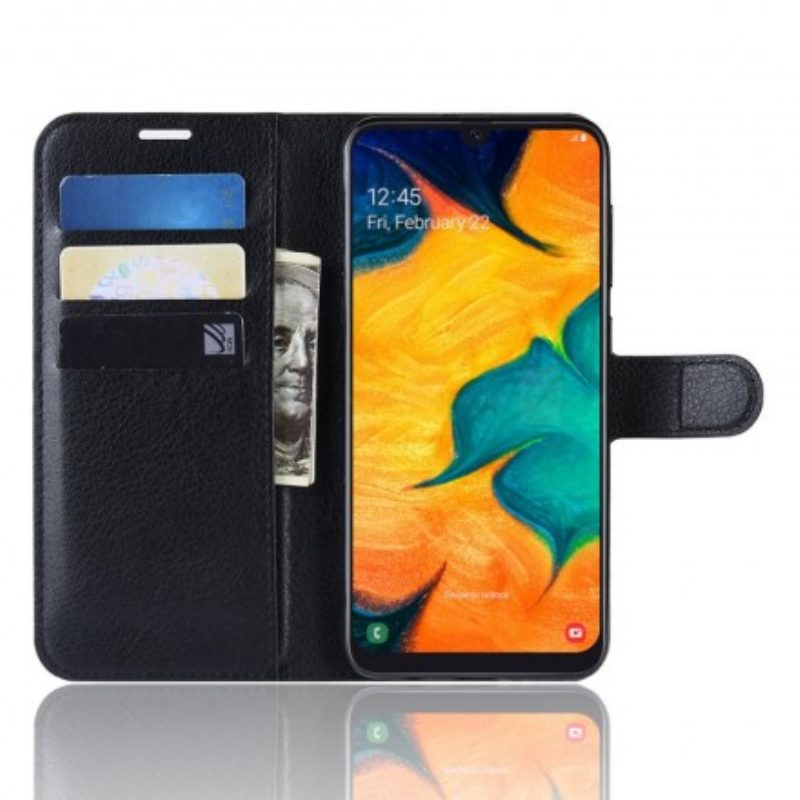 Custodia in pelle Samsung Galaxy A30 Classico