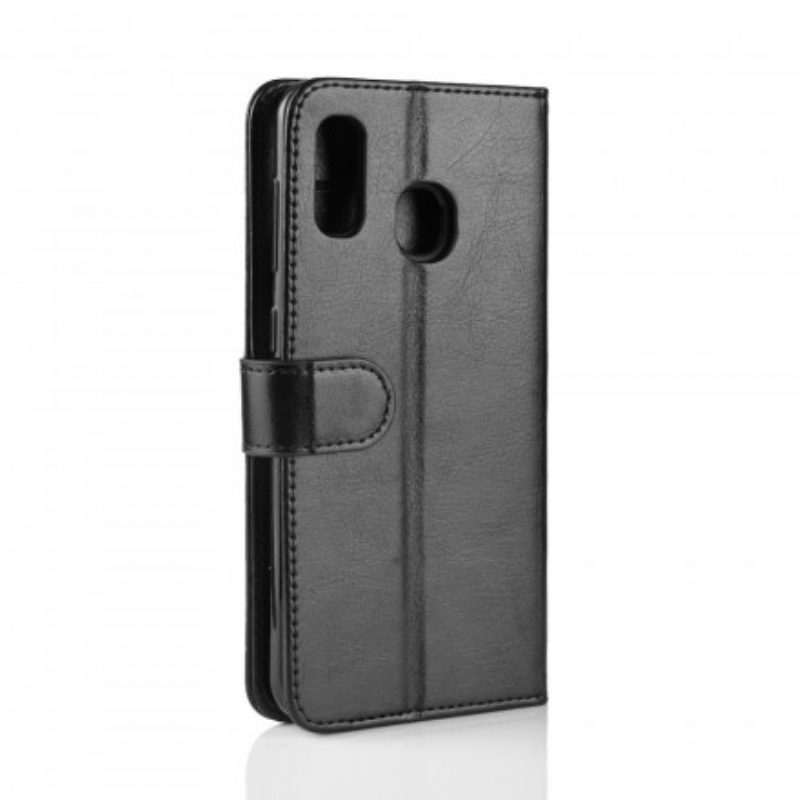 Custodia in pelle Samsung Galaxy A30 Ultra Ecopelle