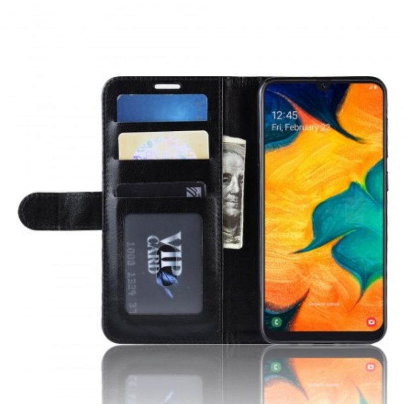 Custodia in pelle Samsung Galaxy A30 Ultra Ecopelle