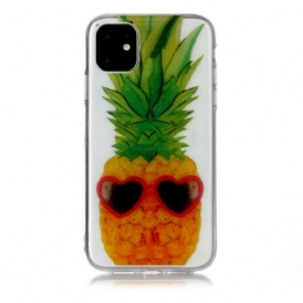 Cover iPhone 11 Ananas In Incognito Senza Cuciture