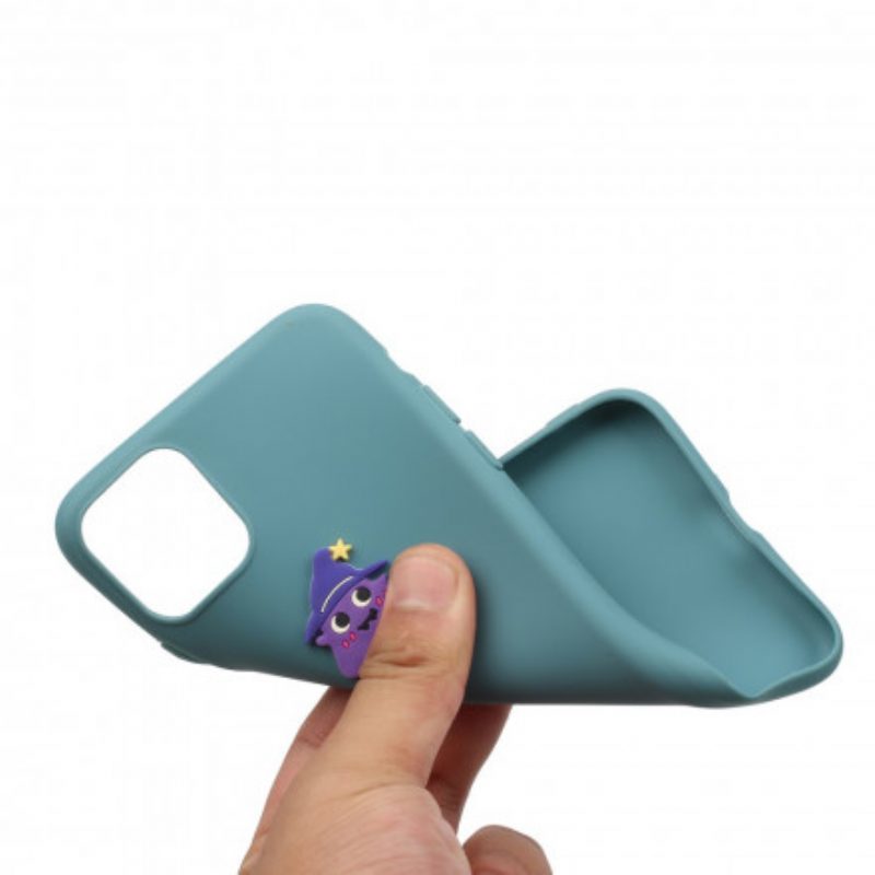 Cover iPhone 11 Divertimento Animale Con Logo In Silicone