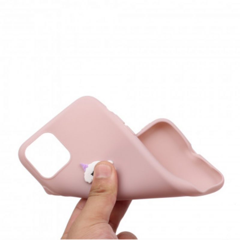 Cover iPhone 11 Divertimento Animale Con Logo In Silicone