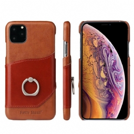 Cover iPhone 11 Fierre Shann Porta Carte E Porta Anelli