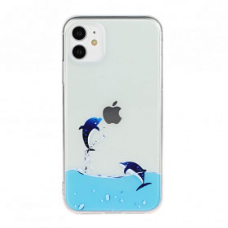 Cover iPhone 11 Giochi Di Delfini