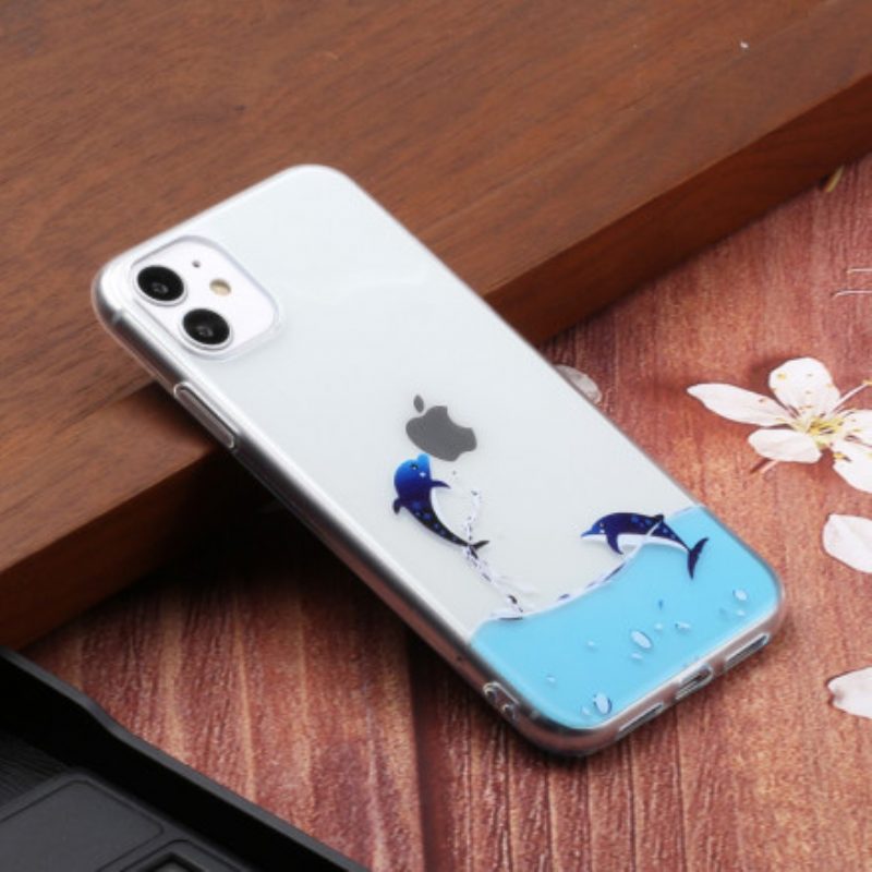 Cover iPhone 11 Giochi Di Delfini