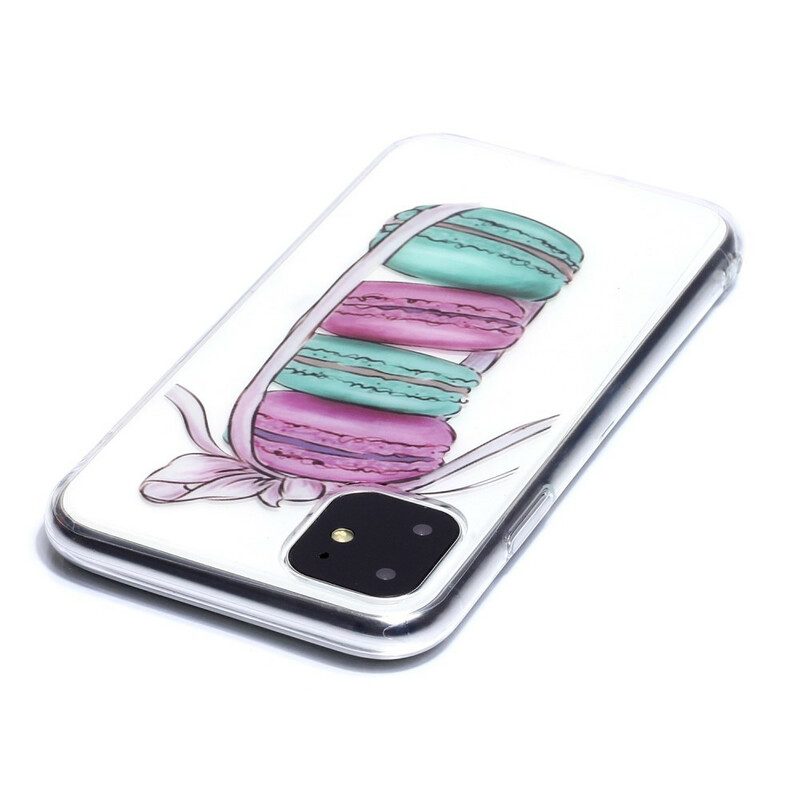 Cover iPhone 11 Macaron Gourmet Trasparenti