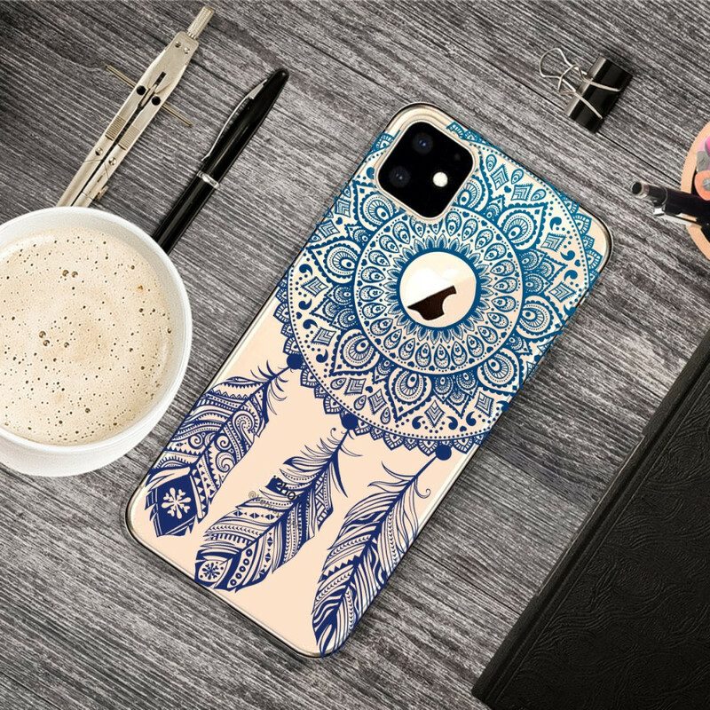 Cover iPhone 11 Mandala A Fiore Singolo