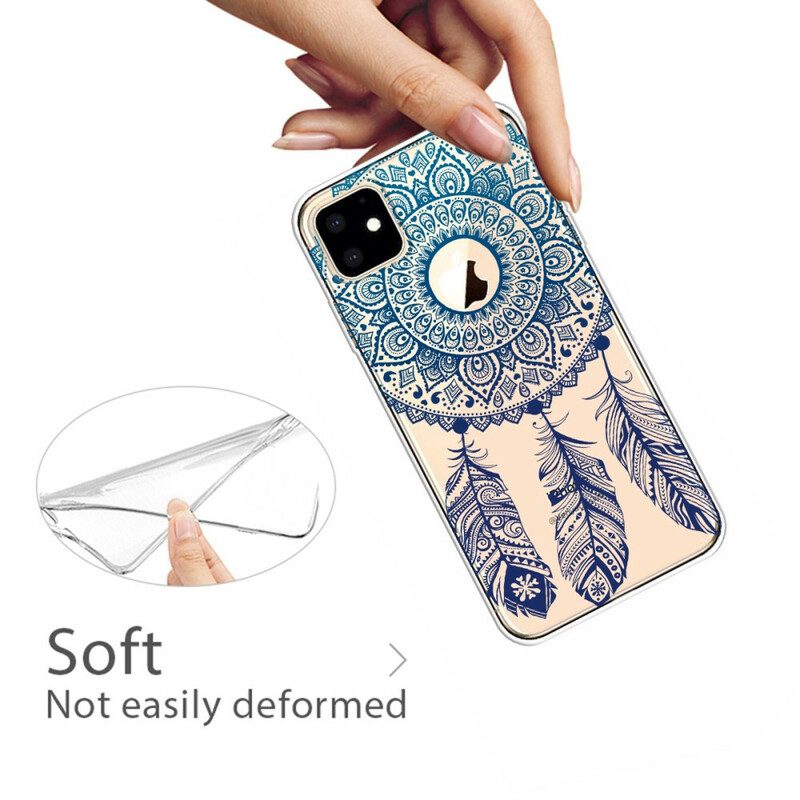 Cover iPhone 11 Mandala A Fiore Singolo