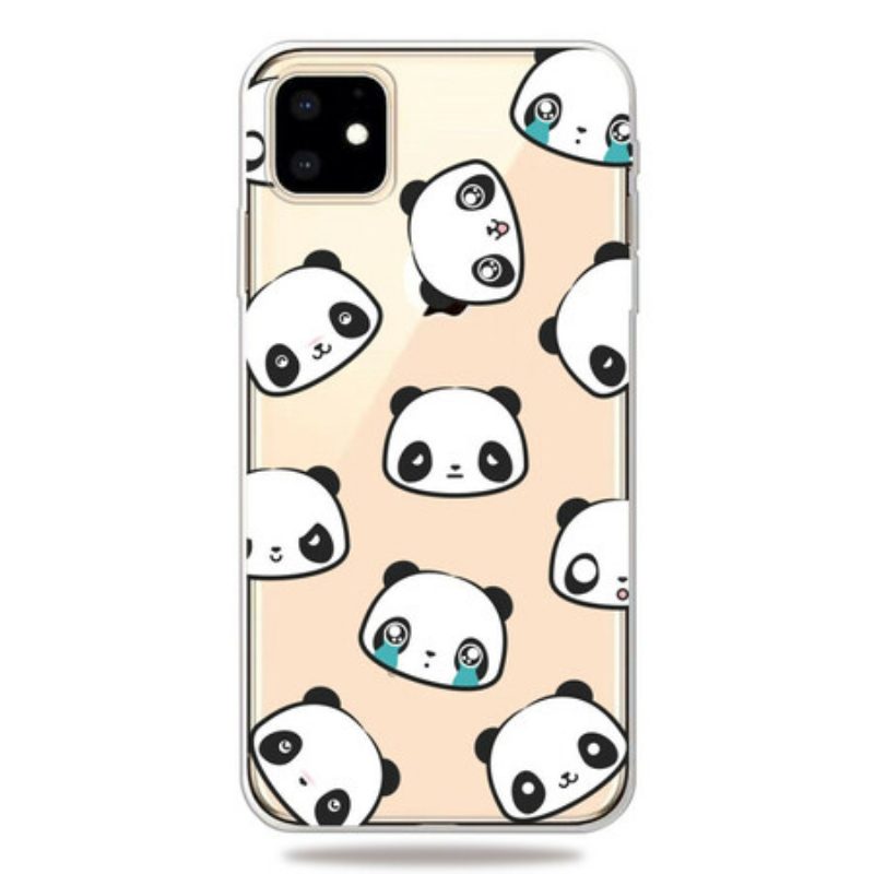 Cover iPhone 11 Panda Sentimentali