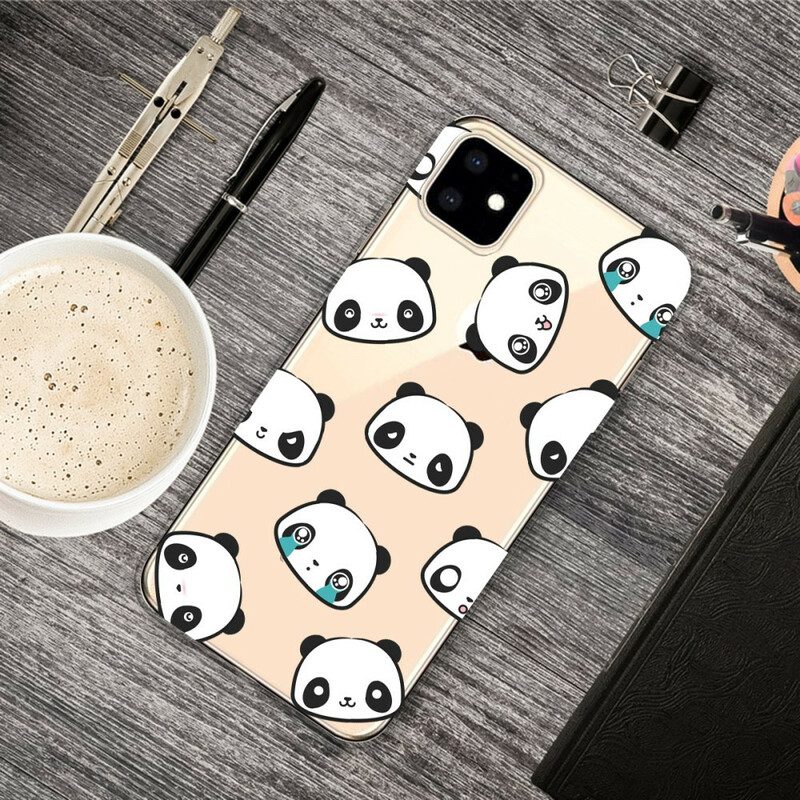 Cover iPhone 11 Panda Sentimentali