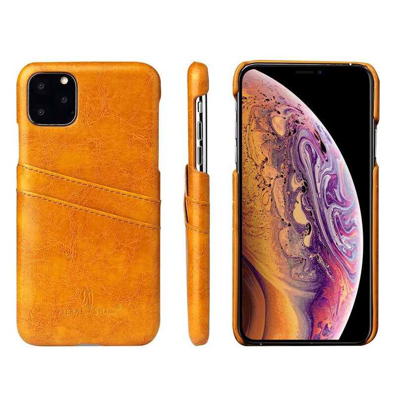 Cover iPhone 11 Portacarte Fierre Shann