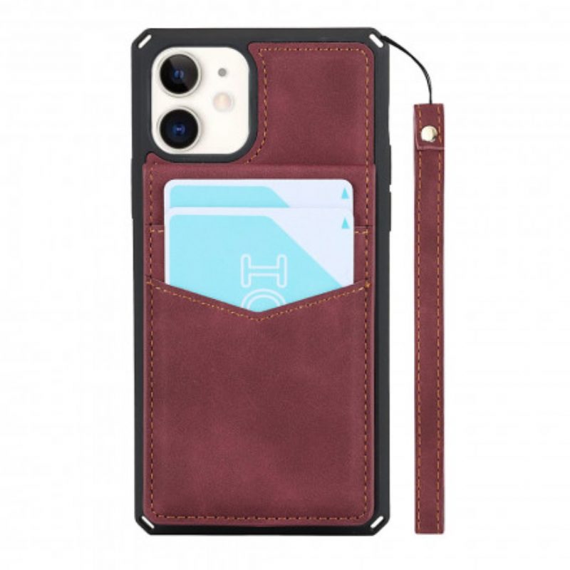 Cover iPhone 11 Portatessere A Supporto Verticale E Orizzontale