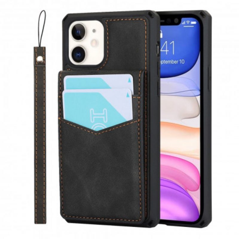 Cover iPhone 11 Portatessere A Supporto Verticale E Orizzontale