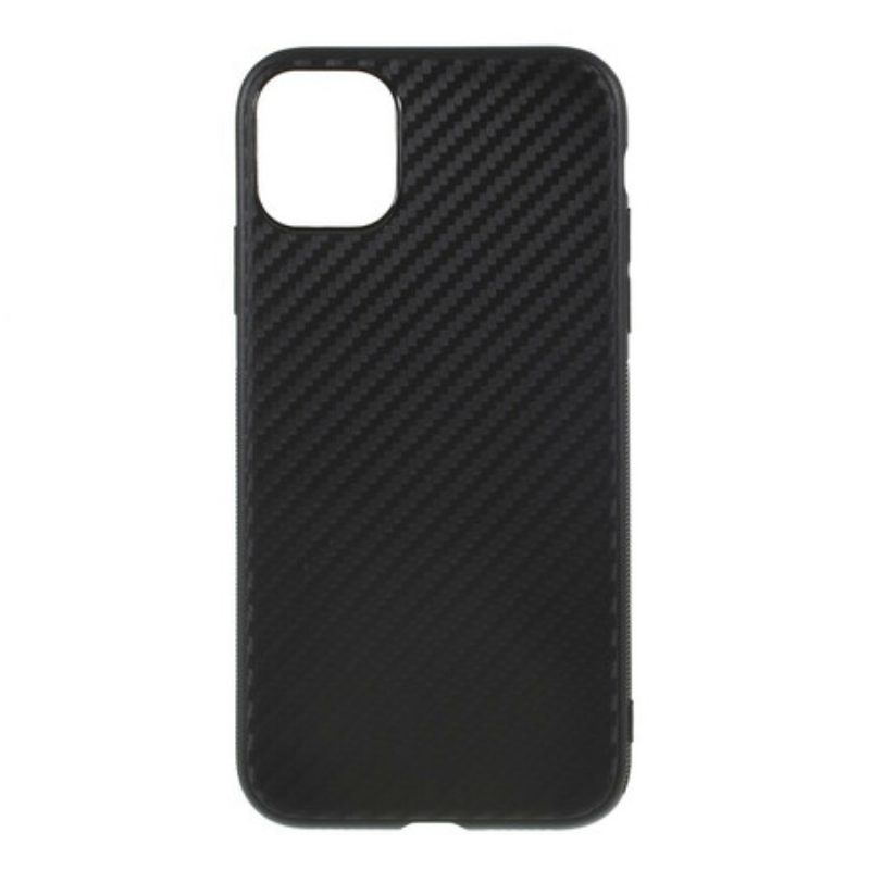 Cover iPhone 11 Singola Fibra Di Carbonio