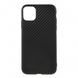 Cover iPhone 11 Singola Fibra Di Carbonio