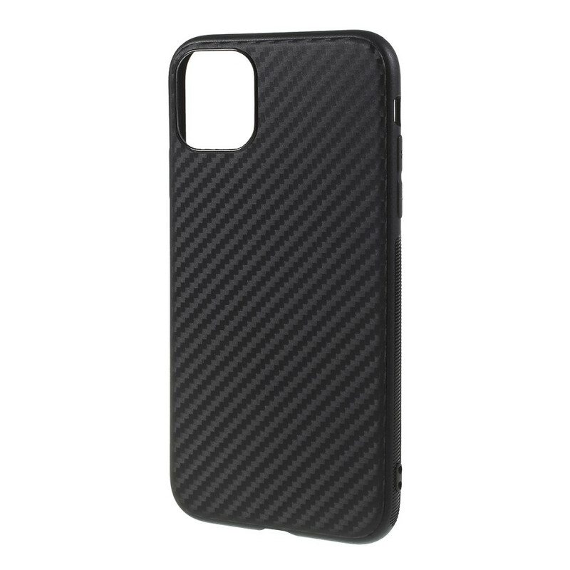 Cover iPhone 11 Singola Fibra Di Carbonio