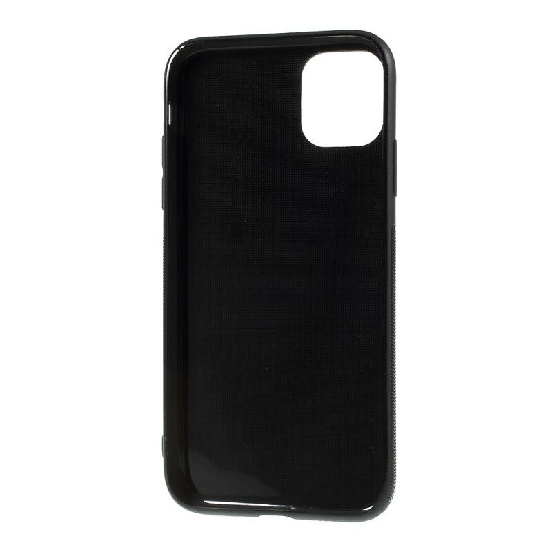 Cover iPhone 11 Singola Fibra Di Carbonio