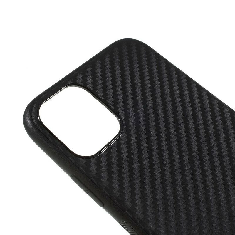 Cover iPhone 11 Singola Fibra Di Carbonio