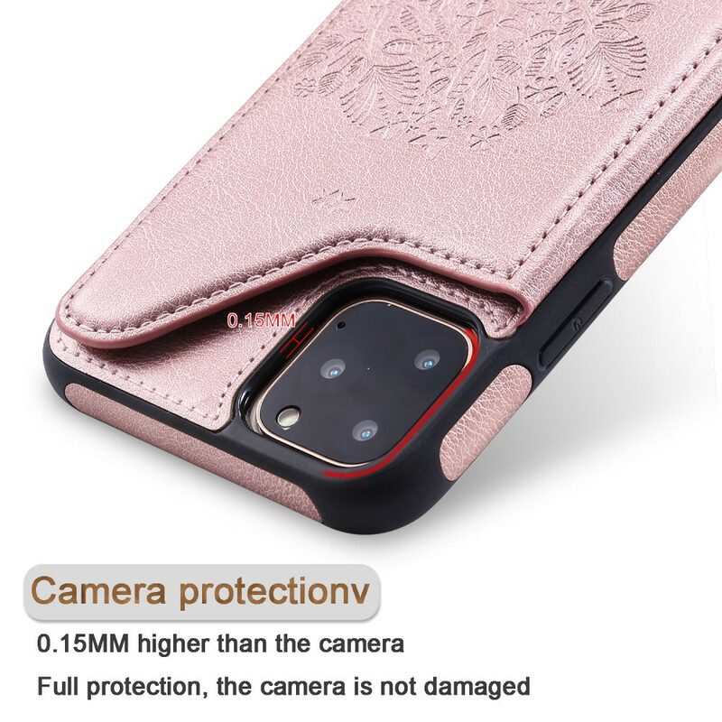 Cover iPhone 11 Stampa Gatto Multifunzionale