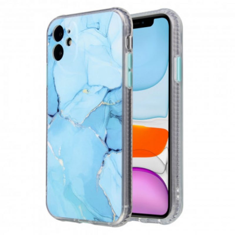 Cover iPhone 11 Stile Marmo