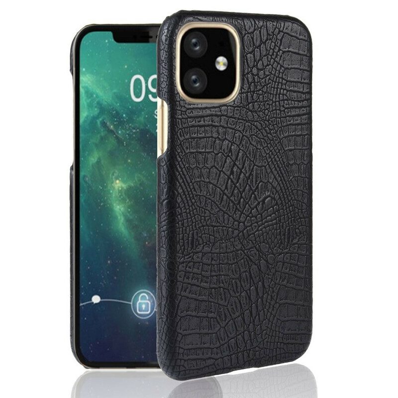 Cover iPhone 11 Stile Pelle Di Coccodrillo