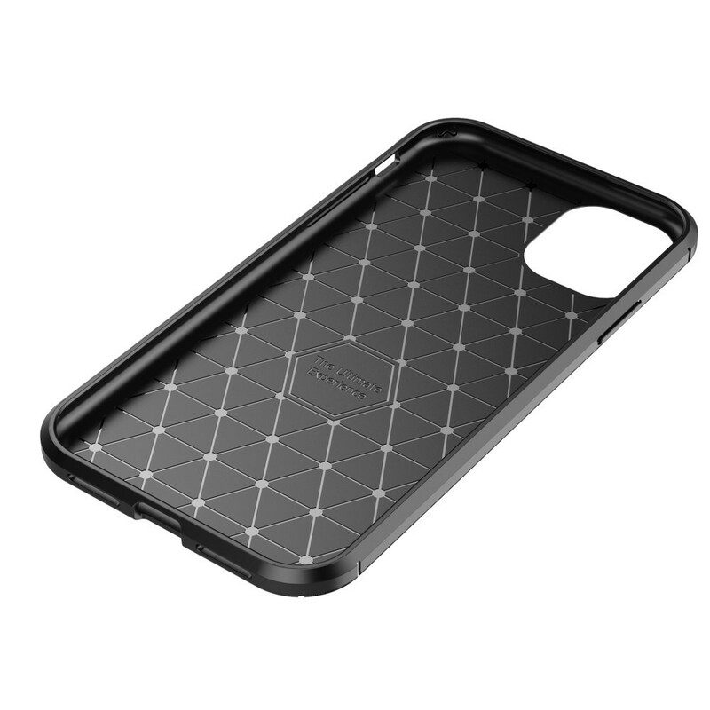 Cover iPhone 11 Struttura Flessibile In Fibra Di Carbonio