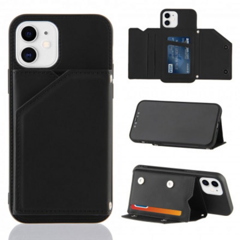 Cover iPhone 11 Supporto Multi-card Vivavoce