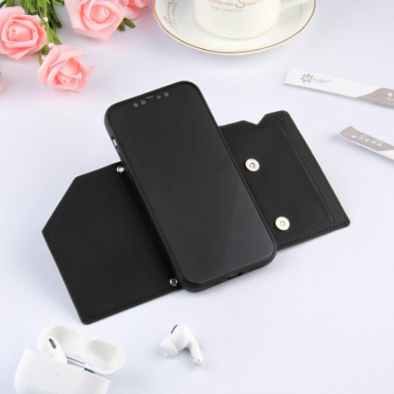 Cover iPhone 11 Supporto Multi-card Vivavoce