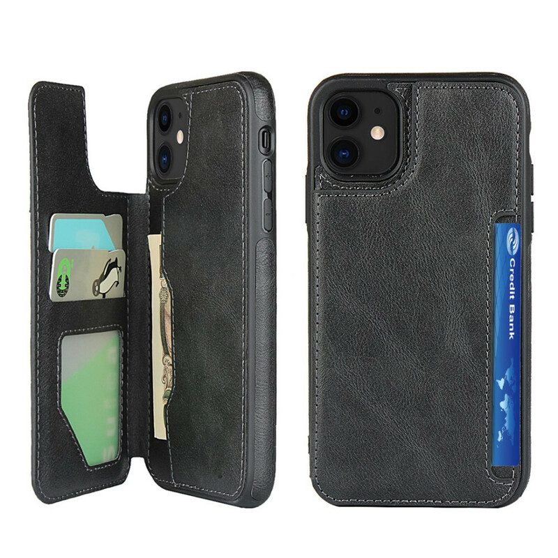 Cover iPhone 11 Supporto Porta Carte E Cordino