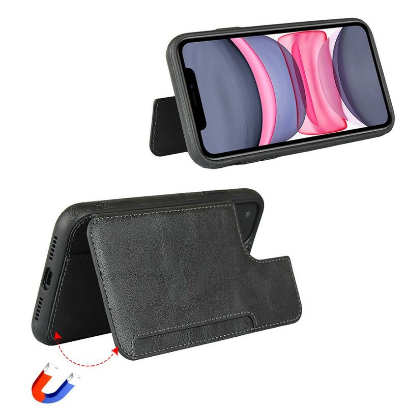 Cover iPhone 11 Supporto Porta Carte E Cordino