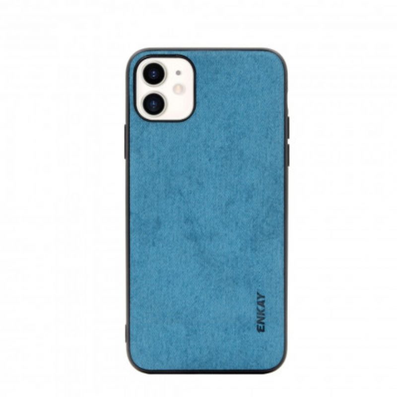 Cover iPhone 11 Trama Del Tessuto Enkay