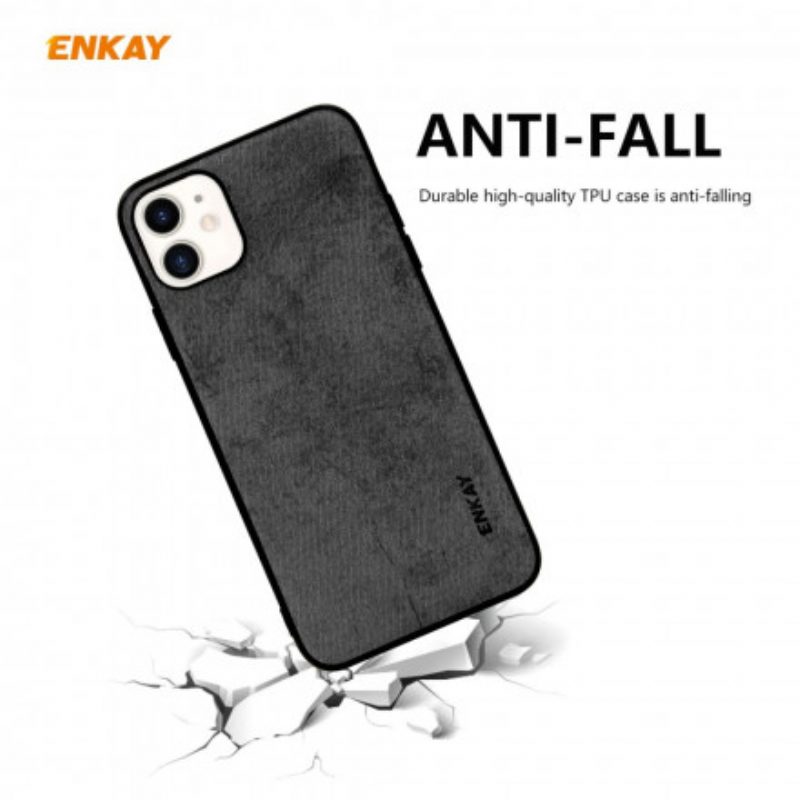 Cover iPhone 11 Trama Del Tessuto Enkay