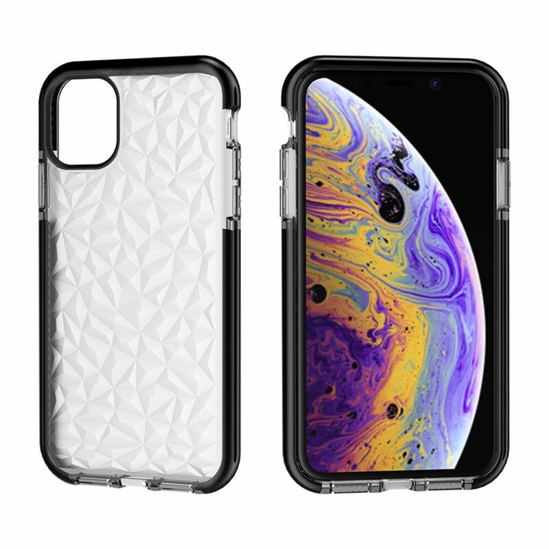 Cover iPhone 11 Trama Di Diamante Senza Soluzione Di Continuità