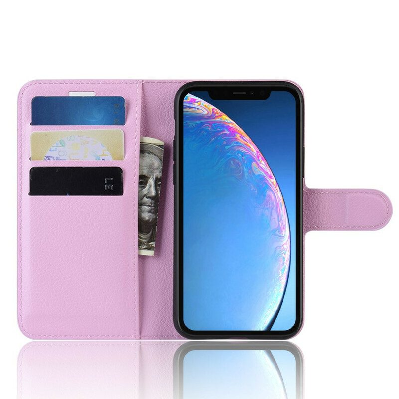 Custodia in pelle iPhone 11 Classico