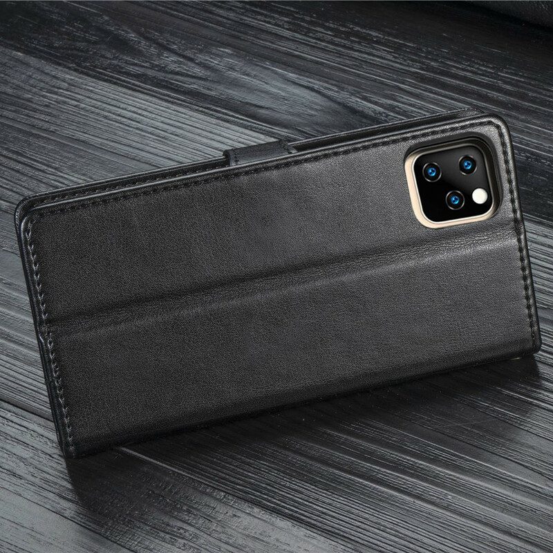 Custodia in pelle iPhone 11 Design Premium