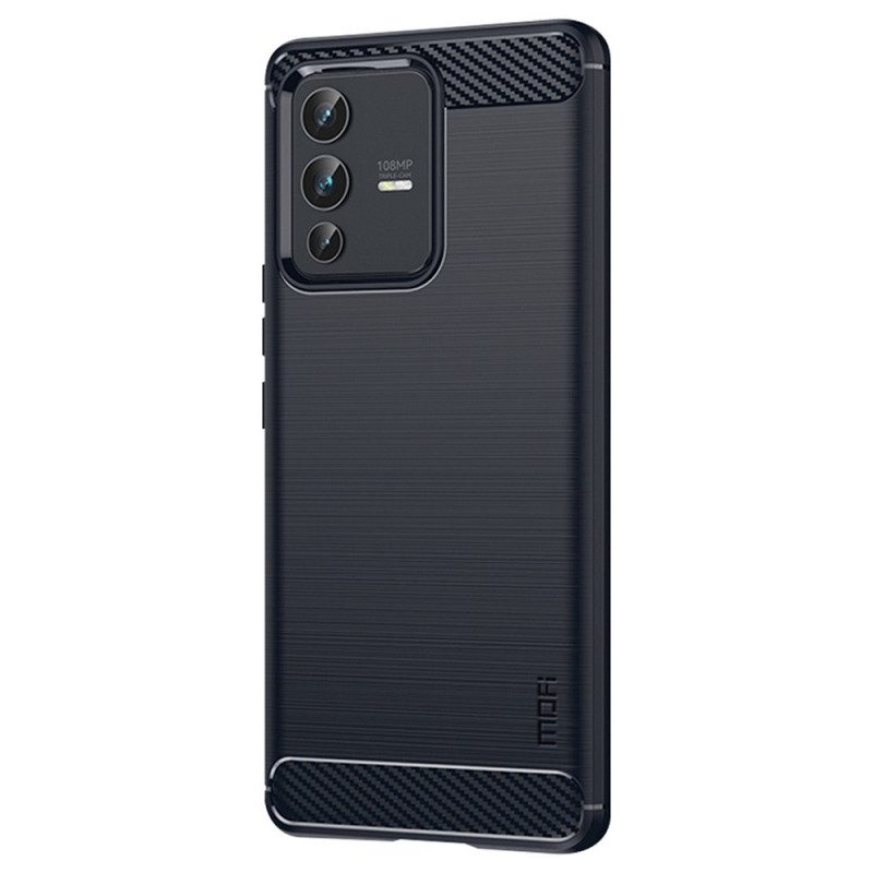 Cover Vivo V23 5G Fibra Di Carbonio Spazzolata