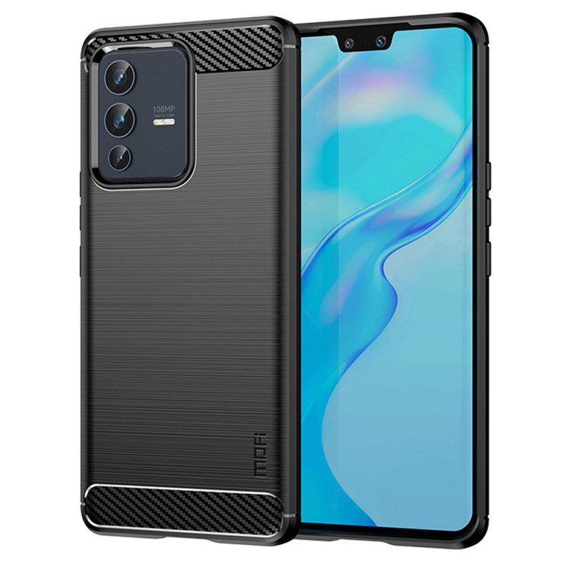 Cover Vivo V23 5G Fibra Di Carbonio Spazzolata