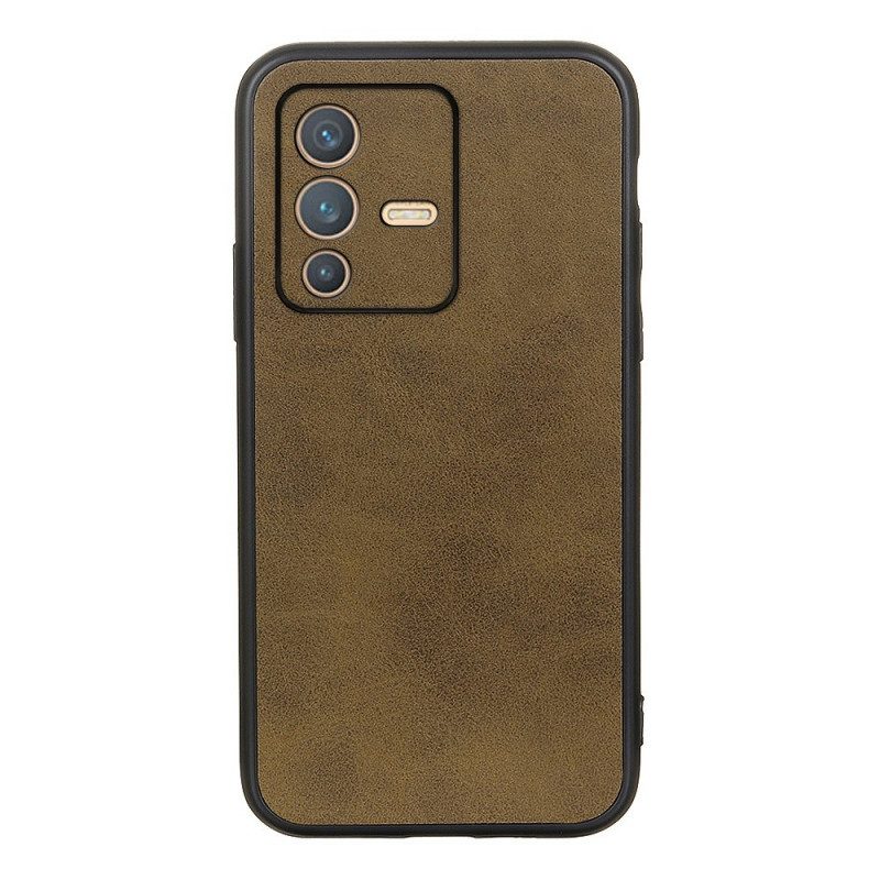 Cover Vivo V23 5G Stile In Pelle