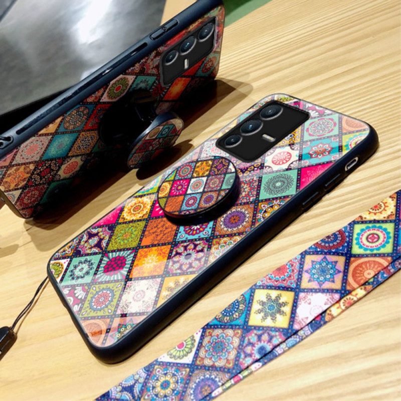 Cover Vivo V23 5G Supporto Magnetico Patchwork