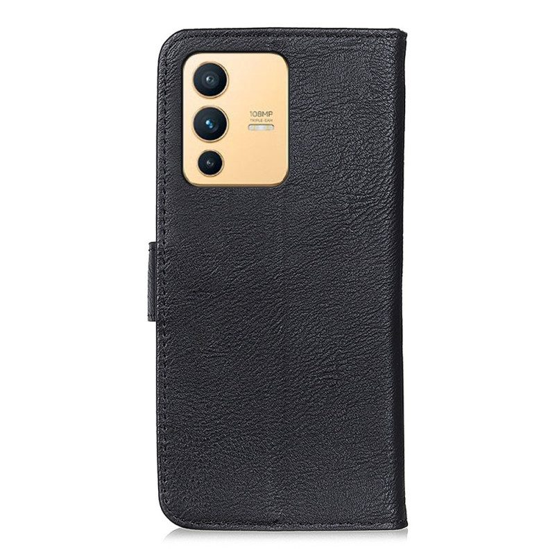 Folio Cover Vivo V23 5G Similpelle Khazneh