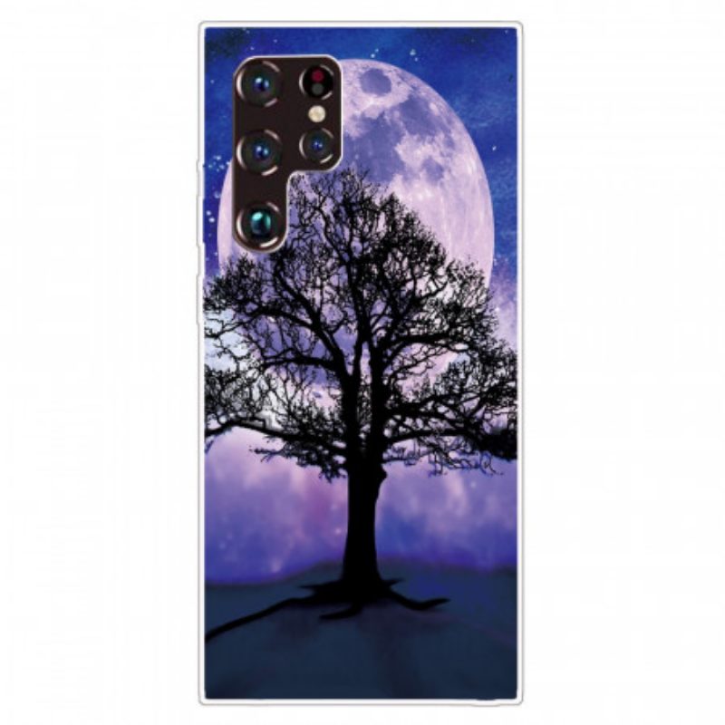 Cover Samsung Galaxy S22 Ultra 5G Albero E Luna