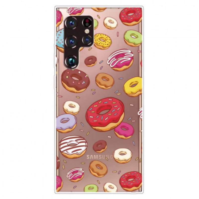 Cover Samsung Galaxy S22 Ultra 5G Amo Le Ciambelle