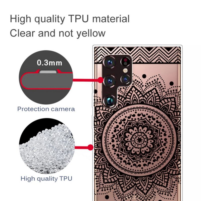 Cover Samsung Galaxy S22 Ultra 5G Bellissimo Mandala